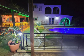 Citrus Villa With Outdoor Bar